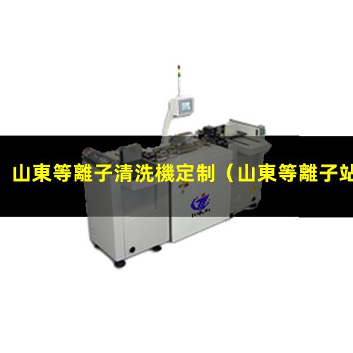山東等離子清洗機定制